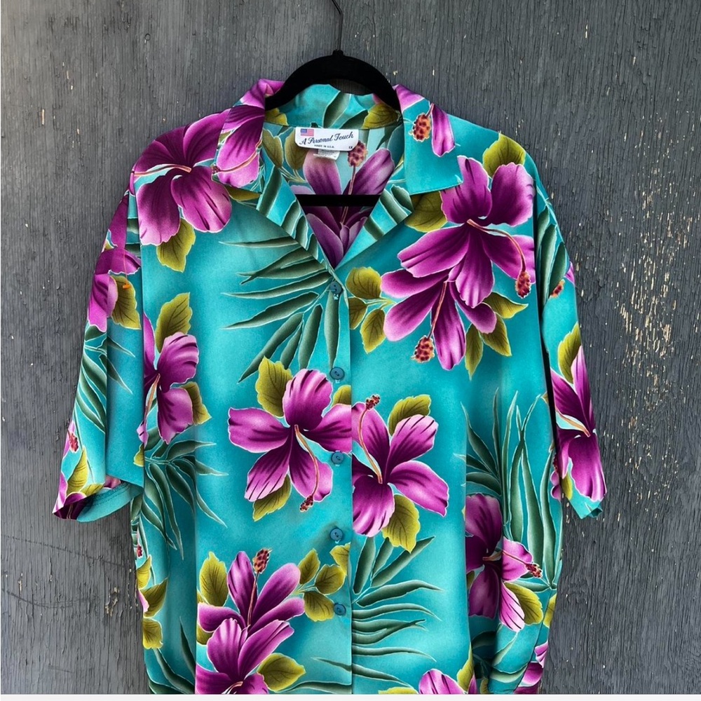 Tropical Floral Men's Shirt